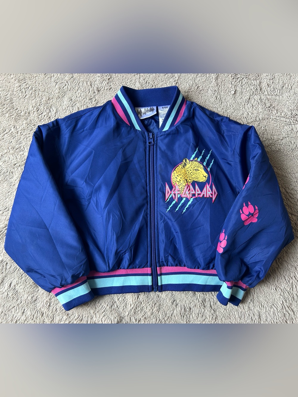 Kids Def Leppard Bomber Jacket